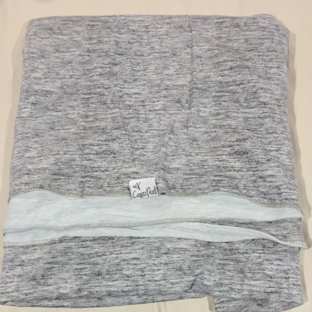 Copper pearl swaddle blanket